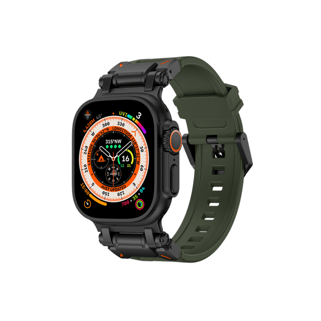 Teknet Correa Silicon Metal para Apple Watch 42/44/45/46/49mm