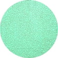 thumbnail image 1 of Ahgly Company Machine Washable Indoor Round Abstract Turquoise Blue Contemporary Area Rugs, 7' Round, 1 of 4