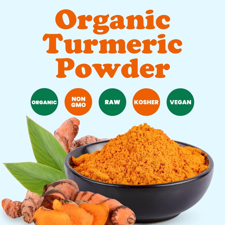 1 Lb (16 OZ)Organic Ground Ginger Root Powder, Non-GMO, Kosher. FREE...
