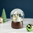 thumbnail image 3 of Northlight Christmas Village in the Woods Musical Snow Globe - 6.5", 3 of 6