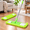 Green, variant on Gray 58" Extendable Handle Dust Mop with 2 Washable Chenille Pads for All Floors