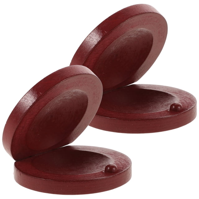 SWETRACE 2 Pcs Instrument de Percussion Castanet pour Enfants Instruments de Musique Performances Scolaires Concerts