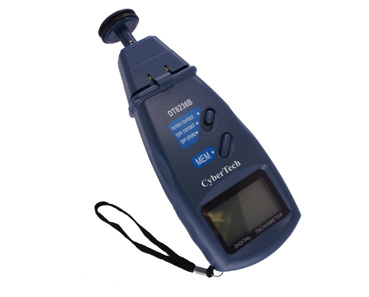 Contact Tachometer Smart Sensor 0.5 19999 Digital Rotation With Lcd Backlight Display Rpm Meter