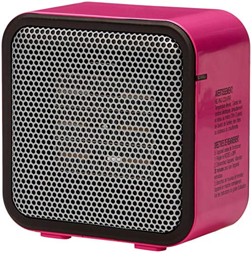Photo 1 of Basics 500-Watt Ceramic Small Space Personal Mini Heater - Pink