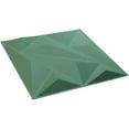 thumbnail image 6 of 19 5/8"W x 19 5/8"H Marquise EnduraWall Decorative 3D Wall Panel, Universal Pearl Metallic Sea Mist (Covers 2.67 Sq. Ft.), 6 of 6