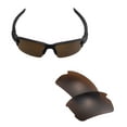 thumbnail image 5 of Walleva Brown Mr. Shield Polarized Replacement Lenses for Oakley Flak 2.0 Sunglasses, 5 of 9