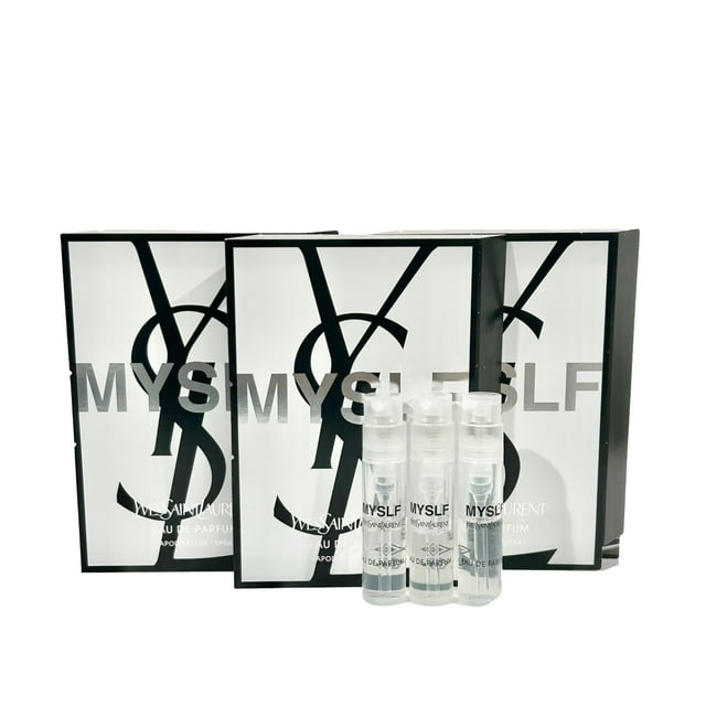 Perfume Yves Saint Laurent MYSLF YSL Trial, tamaño de prueba, 1,2 ml (juego de 3)