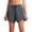 Dark Gray, variant on Endives Women's Workout Shorts Lightweight Gym Athletic Shorts With Zipper Pockets Comfy Fit Walking Hiking Tennis Running Shorts for Women