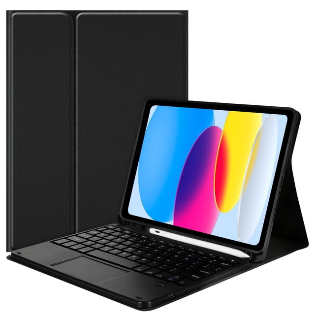 Funda con teclado Nsyee para iPad 10.ª generación de 10,9" y 11.ª generación de 11"