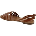 thumbnail image 3 of Breckelles Indio-11 Women Leatherette Open Toe Strappy Slingback Wrap Sandal, 3 of 4