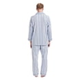thumbnail image 6 of GLOBAL Mens Pajamas Sets Cotton Flannel Sleepwear Long-Sleeve Top & Bottom, S-XXL, 6 of 6