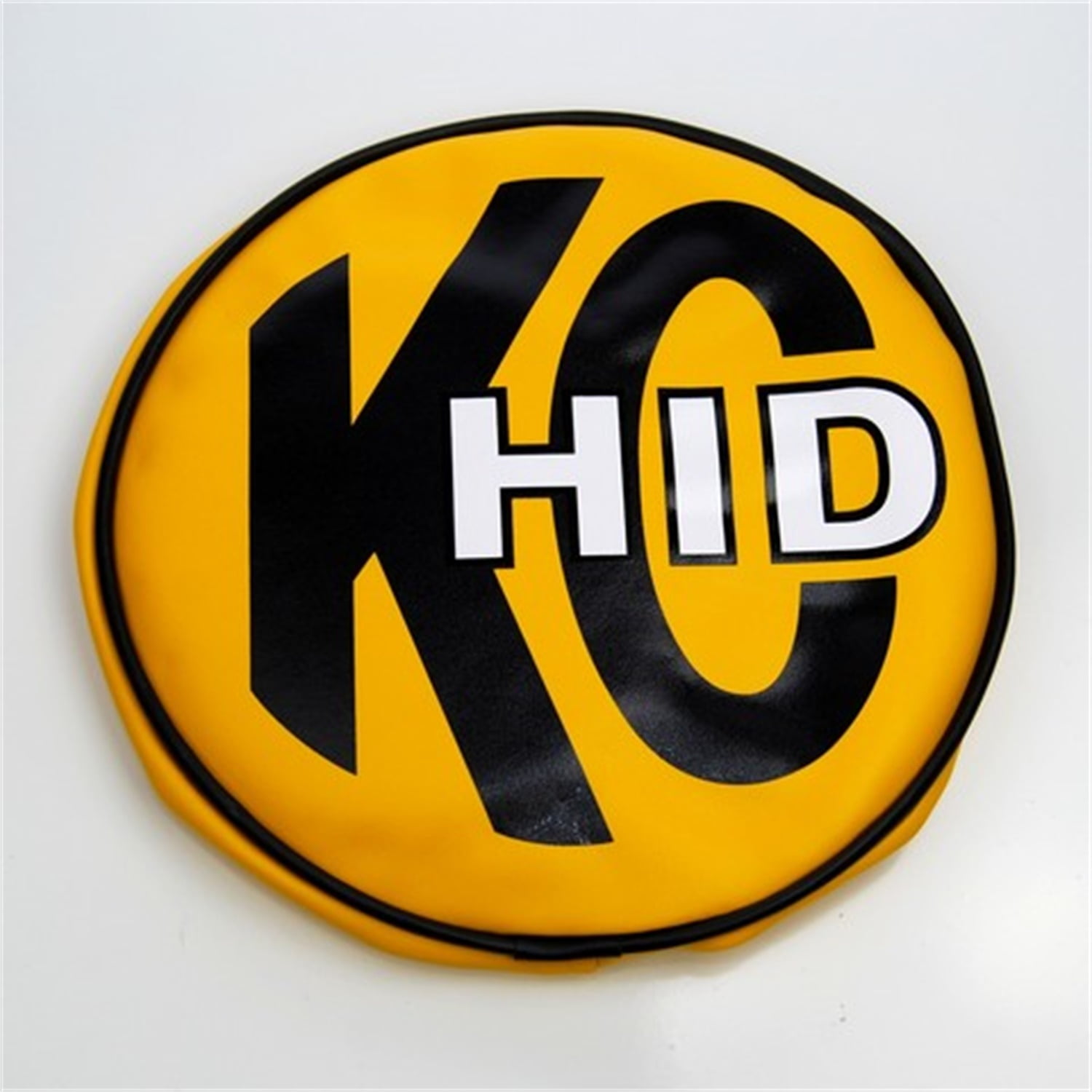 KC HiLiTES 5819 8" Round Yellow Vinyl Light Cover w/ KC HID Logo