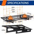 thumbnail image 2 of Garage Shelving .by.Wall Shelf Garage Storage Rack Wall Mounted Floating Shelves ( .xFT), 2 of 8