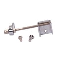thumbnail image 1 of 1 Set Scratch Plate Pickguard Mounting Mount Bracket Holder with Screw for Mandolin QF01 (Silver), 1 of 9