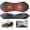 Black, variant on 3 in 1 Back Massager,Triple Fusion Back Massager for Sciatica, with Electric Traction Lifting & Heat Compress, All-Round Support, Relieve Neck/Shoulder Discomfort