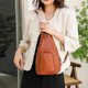 thumbnail image 5 of Bolso bandolera para mujer, de piel sintética, pequeño bolso bandolera, mochila de hombro para viajar y senderismo, 5 of 6