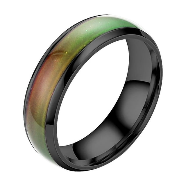 Esmalte sensible a la temperatura de Ring HUOGUO que cambia de color