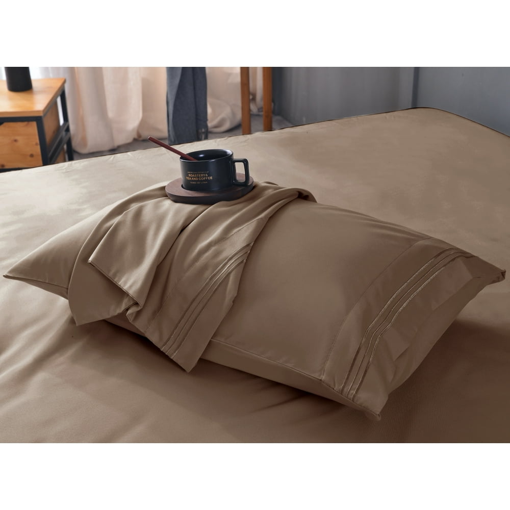 Comfylife Luxury Rayon Made From Bamboo Sheets Set Deep Pockets, Moisture Wicking
