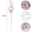 thumbnail image 5 of Artificial Orchids Silk Flowers,10 PCS (Each 37'') White Orchids Artificial Flowers Fake Orchid Long Stem Artificial Flowers Fake Silk Flowers for Indoor Outdoor Wedding Home Office Decoration(White), 5 of 5