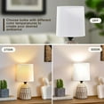 thumbnail image 4 of NATYSWAN Table Lamps Set of 2-13.5" Small Boho Lamp - Bedside Lamps - Farmhouse Rustic Ceramic Table Lamp for Bedroom, Living Room, Nightstand, Office, Side Desk Lamp, 4 of 8