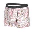 thumbnail image 2 of Balery Cute Rabbit Men's Boxer Briefs, Soft and Breathable Cotton Underwear with nylon Waistband-X-Large, 2 of 9