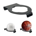 thumbnail image 4 of Advancent 1 Juego de soporte de fútbol Material estable de primera calidad estantes de bolas portátiles estructura firme estante de exhibición Deportes y aire libre Negro, 4 of 6