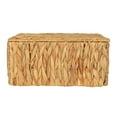 thumbnail image 6 of Household Essentials Rectangular Water Hyacinth Nesting Basket Set with Lid, Natural, Set of 3, 6 of 11