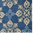 thumbnail image 6 of Rugsotic Carpets Hand Tufted Wool Eco-Friendly Area Rugs - 8'x11', Rectangle, Blue, Modern Contemporary Design, High Pile Handmade Anti Skid Rugs for Living Room, Bed Room (K00661), 6 of 6