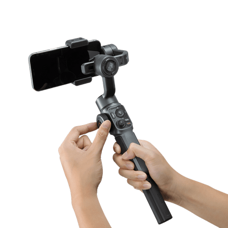 Zhiyun - Smooth-5 Handheld 3-Axis Gimbal Stablizer Combo for Smartphone - Black