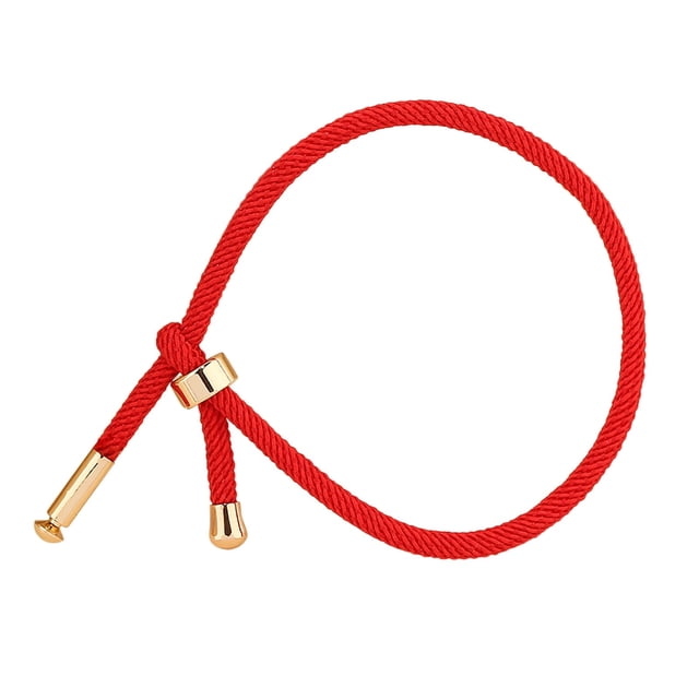 Hearth & Gear DIY Transfer Hand Rope Couple Red Rope Adjustable Personality Beaded Jewelry Mens Fitness Watch Pearls Necklaces for Women Rhinestone Necklaces Rhinestones Necklace for Women Wedding