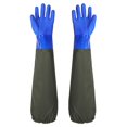 thumbnail image 1 of Guantes largos de goma hasta el codo para lavavajillas, limpieza de piscinas, estanques, guantes largos impermeables para limpieza de cocina., 1 of 5