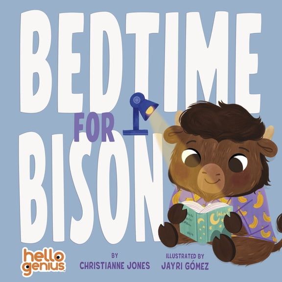Hello Genius Bedtime for Bison, (Board Book)