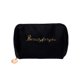 thumbnail image 1 of PURDORED-Bolsa de terciopelo con cremallera para mujer, neceser grande de viaje para maquillaje, Color sólido, 1 ud. qiuyongming unisex, 1 of 2