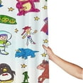thumbnail image 3 of Cortina de ducha de Toy Story con dibujos animados, cortinas de ducha para baño con 12 ganchos, impermeable, lavable, poliéster, juego de decoración para el baño, 60 x 72 pulgadas, hierro, 3 of 8