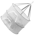 thumbnail image 5 of WHAMVOX White Drying Rack 1-Pack, Compact and Clothes Air Dryer, 23.6 x 17.3 x 15.7 Inches, 5 of 5