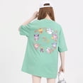 thumbnail image 6 of Kuromi Tee Shirt Summer Ladies Clothes Cotton Short Sleeve T-Shirts Cartoon Tshirts Casual Fashion Cute Tops, 6 of 15