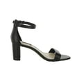 thumbnail image 2 of Nine West Womens Pruce Leather Block Heel Dress Sandals, 2 of 3