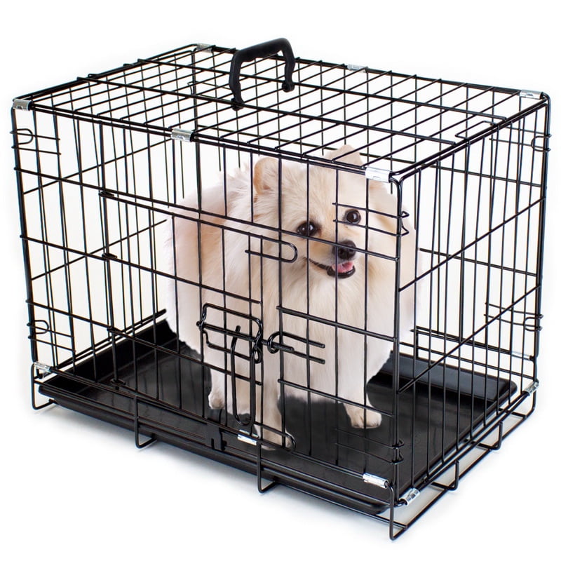 EXTRA SMALL Folding Metal Pet Crate 