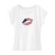 thumbnail image 1 of Camiseta para mujer verano transpirable ropa deportiva cuello redondo camisa para caminar playa SG, 1 of 7