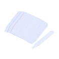 thumbnail image 1 of 200pcs Plastic White Collar Stays Bones Stiffeners in 3 Sizes, 1 of 9