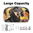 thumbnail image 3 of Dachshund Digital Bag Oxford Cloth Waterproof Charger Pouch Cable Organizer Box Charger Organizer Box 5.9x9.44x3.14 in, 3 of 6