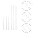 thumbnail image 3 of 6pcs Glass Stir Sticks Labs Glass Stirring Rod Heat Resistant Rod for Experiment, 3 of 3