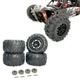 thumbnail image 4 of 4 piezas 1:12 escala RC Neumáticos perfke Neumáticos de nieve para coches RC, 4 of 8