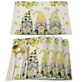 Idyllic Summer Lemon Gnome Table Runner Wedding Party Table Decoration