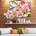 thumbnail image 3 of Beautiful Sugar Flower Decoration - Flower Artwork on Canvas, 3 of 4