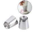 thumbnail image 5 of LEORX 2Pcs Stainless Steel Piping Nozzles Smooth Interior for Cake Decorating, 5 of 6