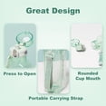 thumbnail image 4 of Botella de agua deportiva XCF 700 ml a prueba de fugas sin BPA verde, 4 of 4
