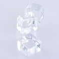 thumbnail image 4 of Acrylic Square Display Block Clear Polished Cube Acrylic Jewelry Display Stand Ring Showcase Display Holder Base Decorations, 4 of 9
