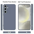 thumbnail image 6 of Galaxy S24 Case, Takfox Samsung Galaxy S24 6.2" Basic Case [Frosted] Shockproof Case Liquid Silicone Gel Rubber Soft TPU Anti-slip Bumper Thin Matte Slim Phone Case Covers,Grey, 6 of 11