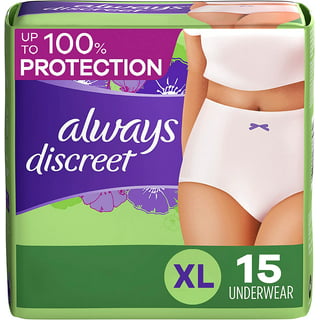 Always Discreet Maximum Classic Cut, Small Medium, 19 Underwear